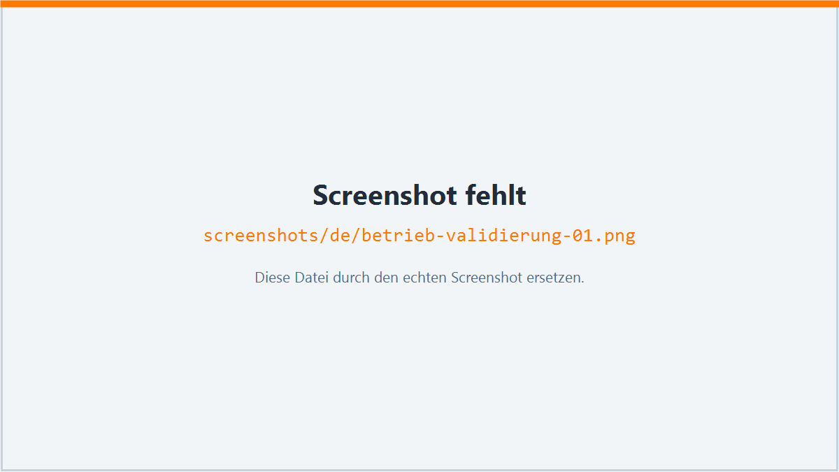 Validierung