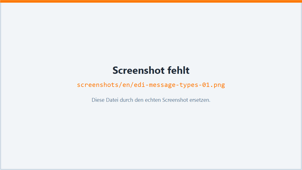 Message types